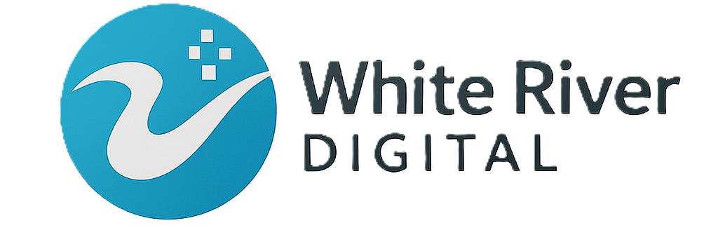 White River Digital Muncie Indiana logo - website design and SEO company